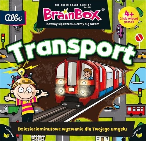 Brain Box - Transport. Wiek: 4+