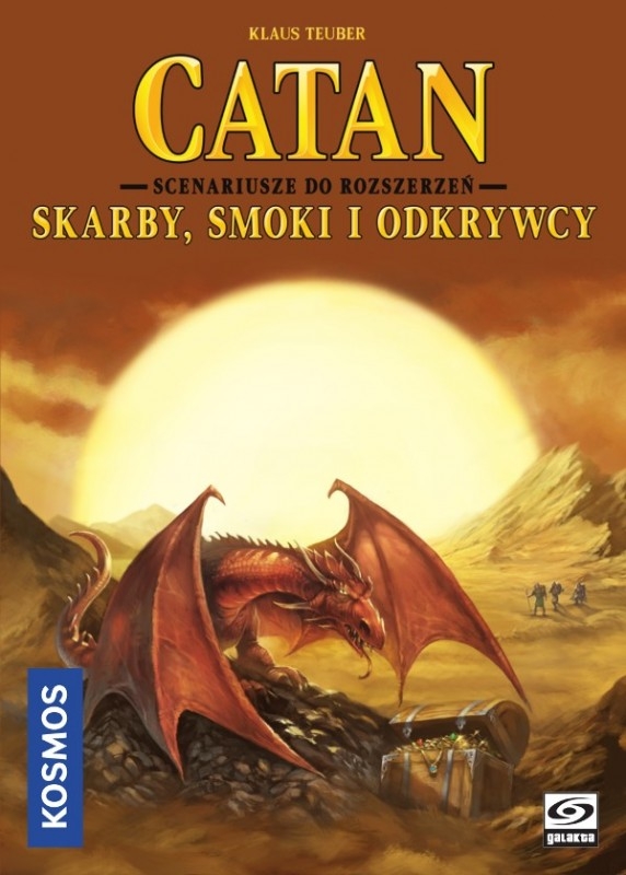 Catan - Skarby, Smoki i Odkrywcy (3421). Wiek: 10+