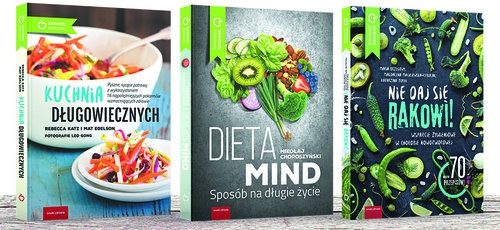 Dieta antynowotworowa. komplet 3 książek