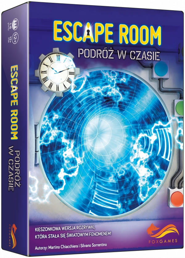 Escape room: Podróż w czasie. Wiek: 12+