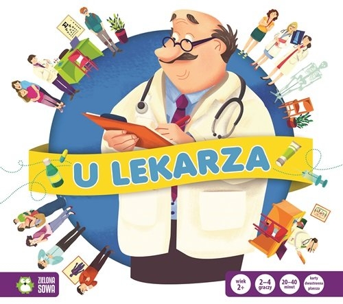 Gra w zawody: U lekarza. Wiek: 4+