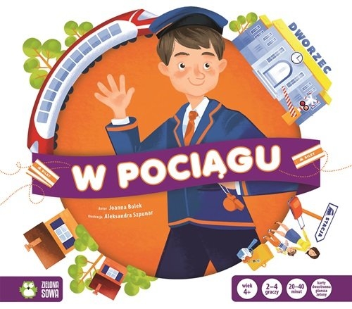 Gra w zawody: W pociągu. Wiek: 4+
