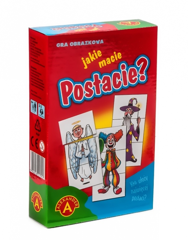 Jakie macie postacie?. Wiek: 4+