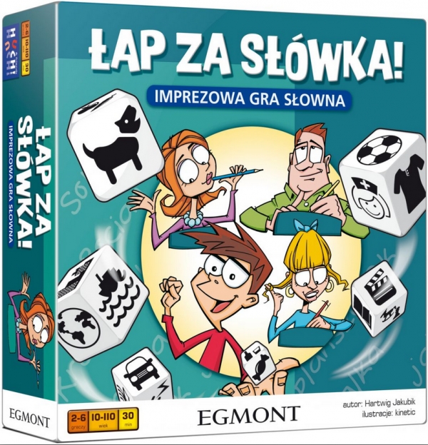 Łap za słówka - Imprezowa gra słowna. Wiek: 10+