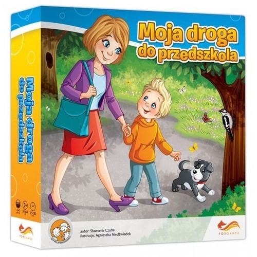 Moja droga do przedszkola. Gra planszowa. Wiek: 3+