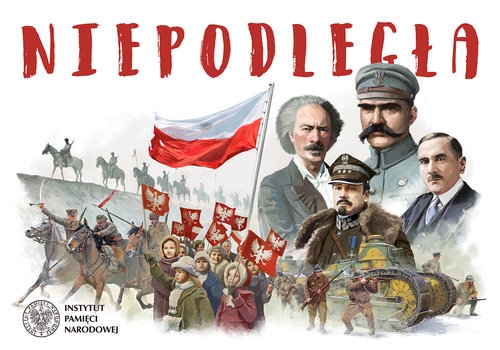 Niepodległa. Gra planszowa.. Wiek: 12+