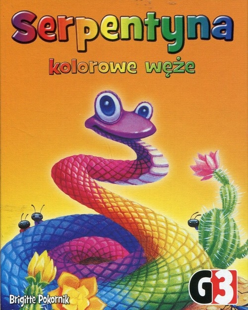 Serpentyna. kolorowe węże