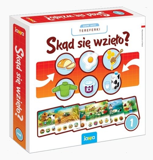 Skąd się wzięło?. układanka z serii Mądre gierki TEREFERKI